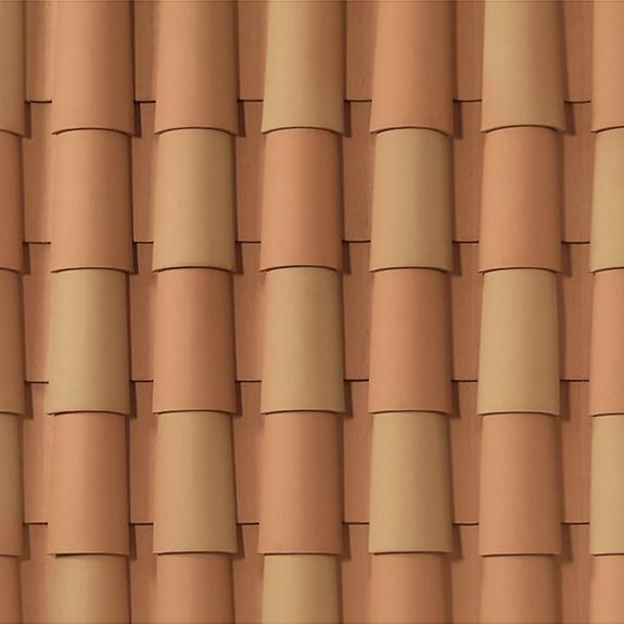Two Piece Clay Tile