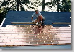 Copper roofing repairs
